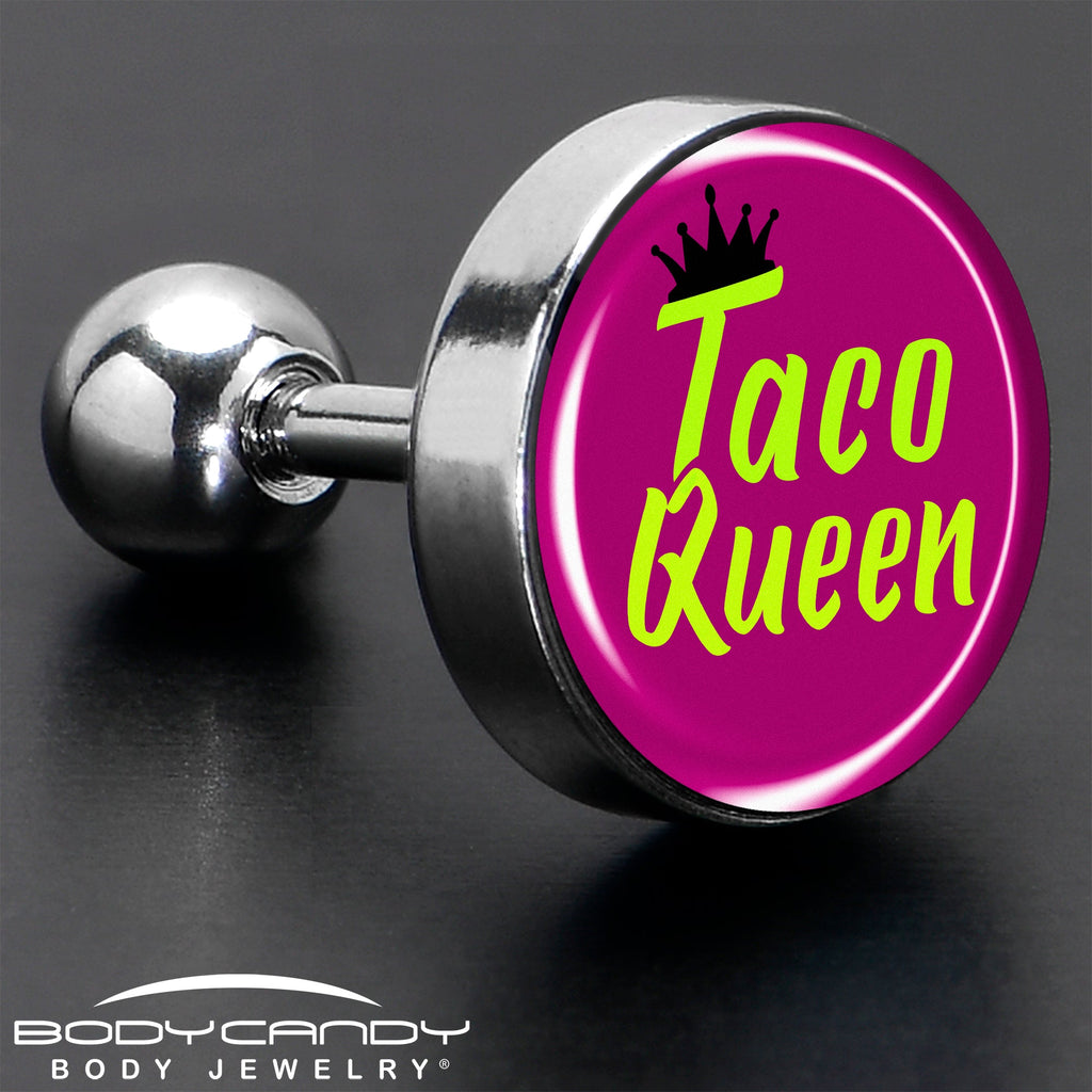 BodyCandy Taco Queen Tragus Cartilage Earring by Onyx O — in-use photo
