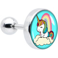 BodyCandy 16G 1/4 Rainbow Unicorn Cartilage Tragus Earring by Onyx O — main product shot