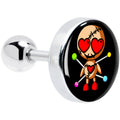 BodyCandy 16G Valentine Heart Voodoo Doll Tragus Cartilage Earring — main product shot