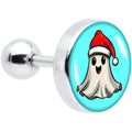 BodyCandy 16G 1/4 Holiday Christmas Spirit Ghost Tragus Cartilage Earring by Onyx O — main product shot