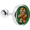 BodyCandy Christmas Holiday Zombie Gingergread Man Tragus Cartilage Earring by Onyx O — main product shot