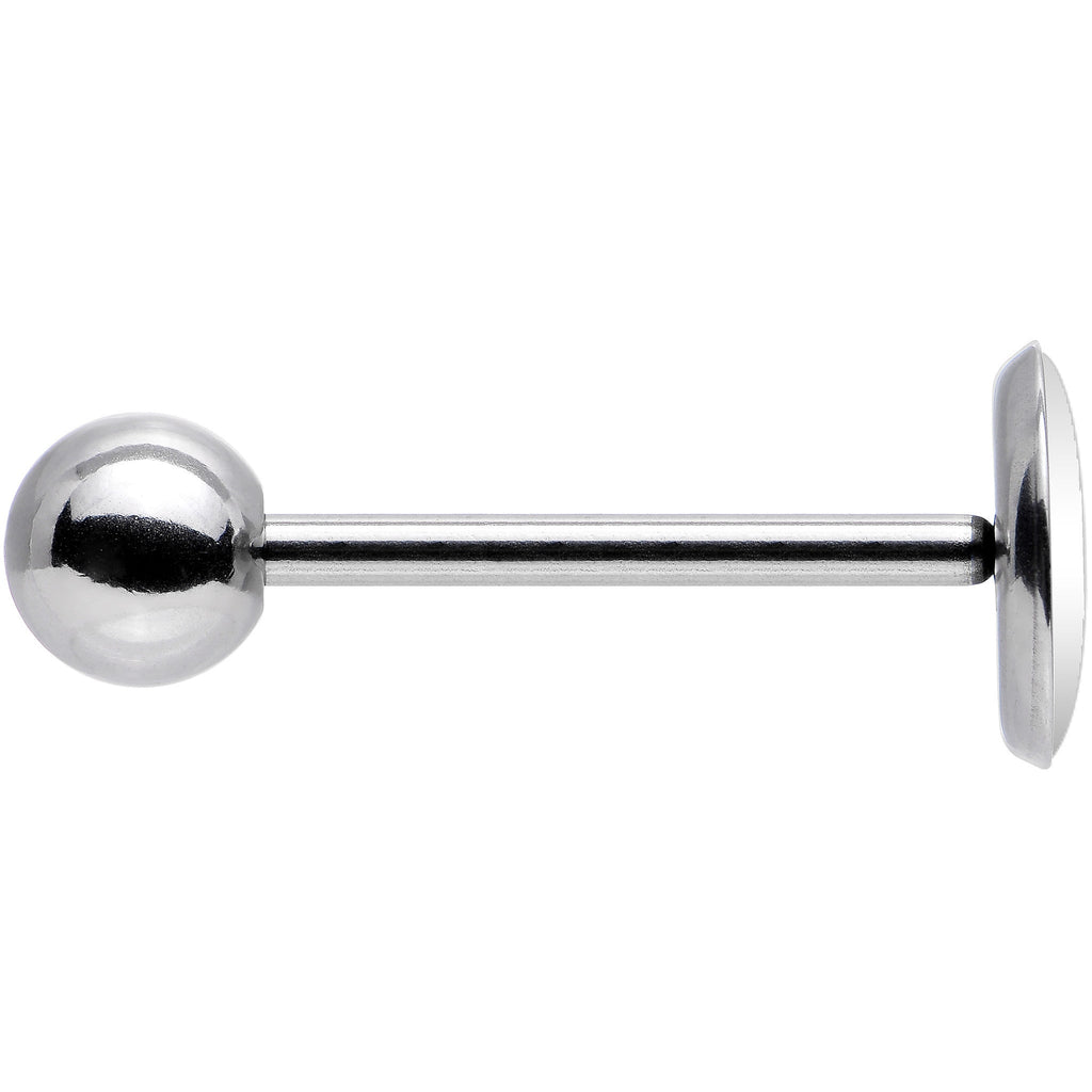 BodyCandy Custom Photo Stainless Steel Barbell Tongue Ring — alternative angle