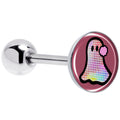 BodyCandy Disco Spirit Ghost Barbell Tongue Ring by Onyx O — main product shot