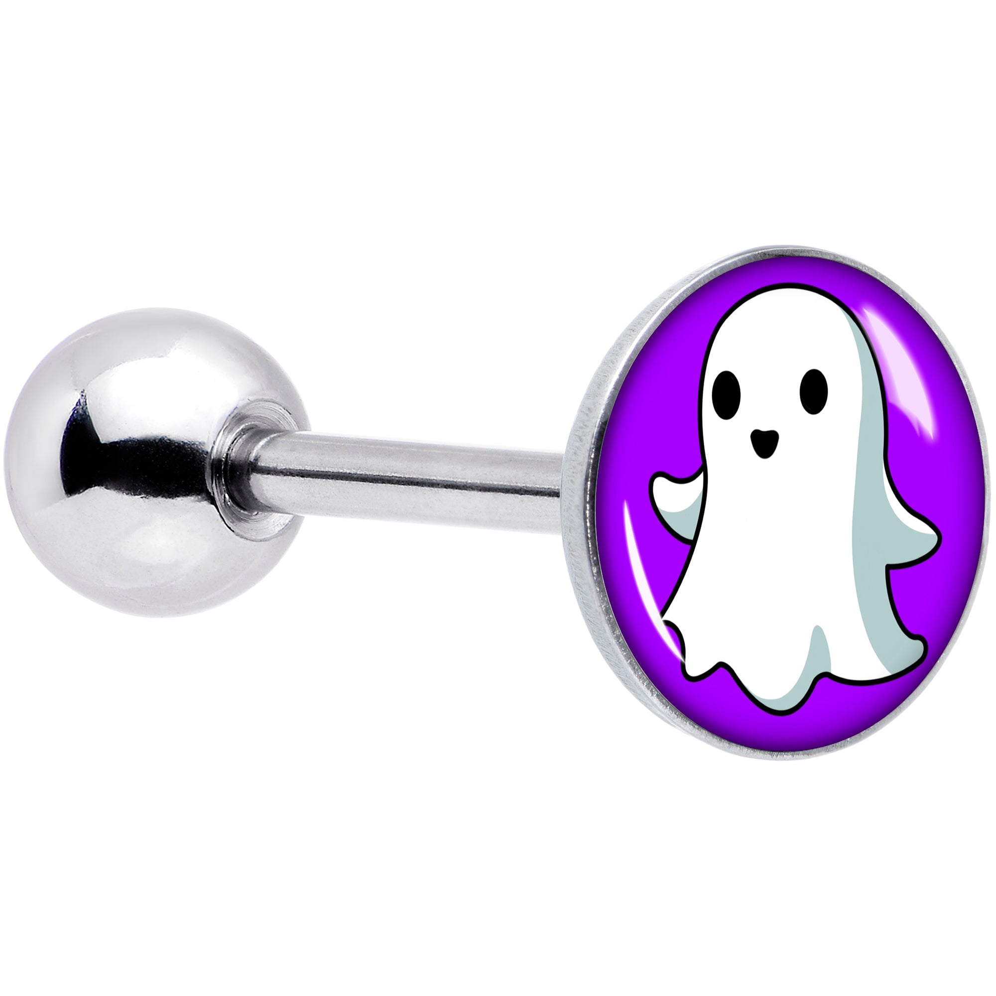 BodyCandy Ghost Barbell Tongue Ring by Onyx O — main product shot