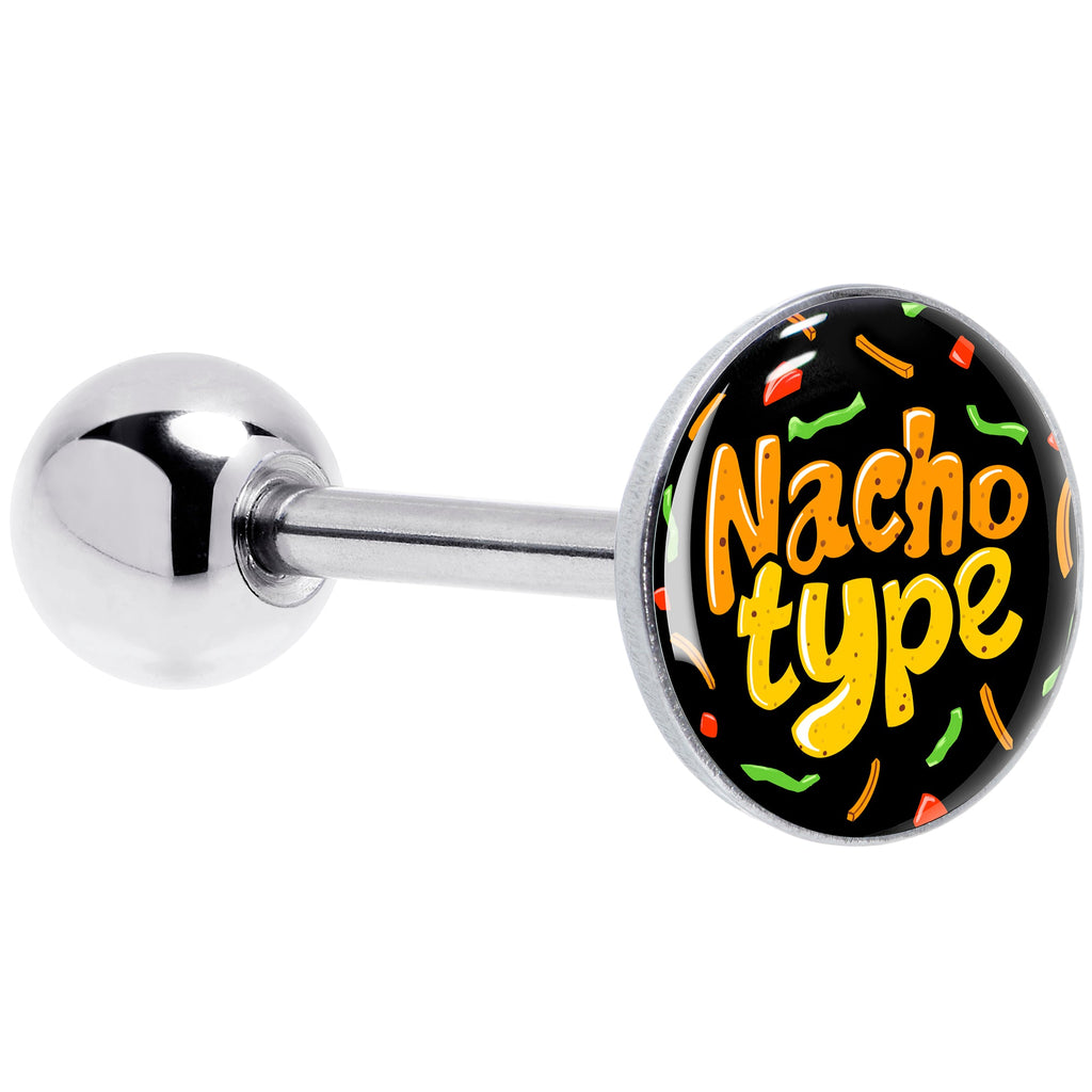 BodyCandy Nacho Type Barbell Tongue Ring by Onyx O — main product shot