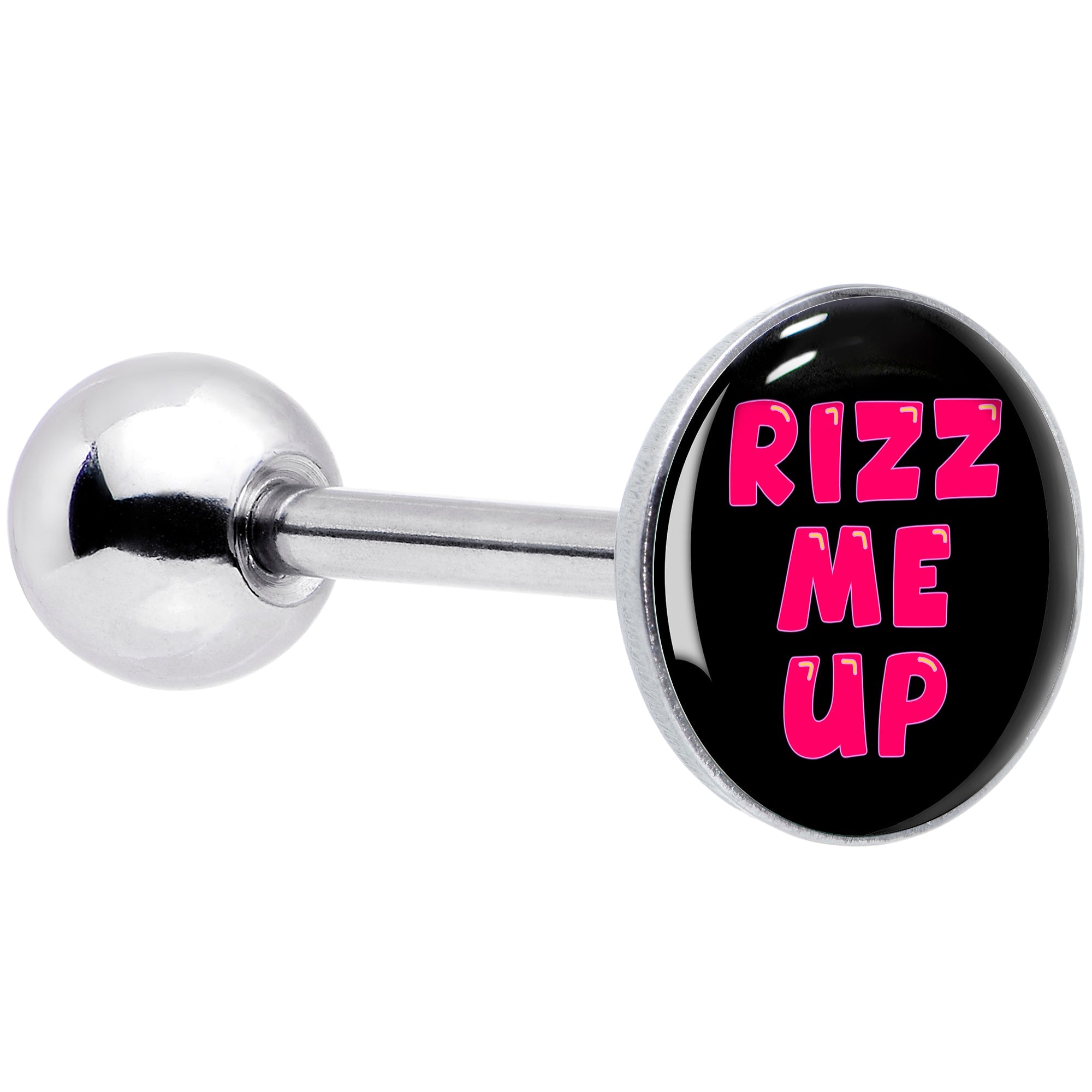 BodyCandy RIZZ ME UP Barbell Tongue Ring by Onyx O — main product shot