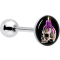 BodyCandy Burning Skull Candle Barbell Tongue Ring by Onyx O — main product shot