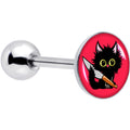 BodyCandy Stabby Cat Barbell Tongue Ring by Onyx O — main product shot