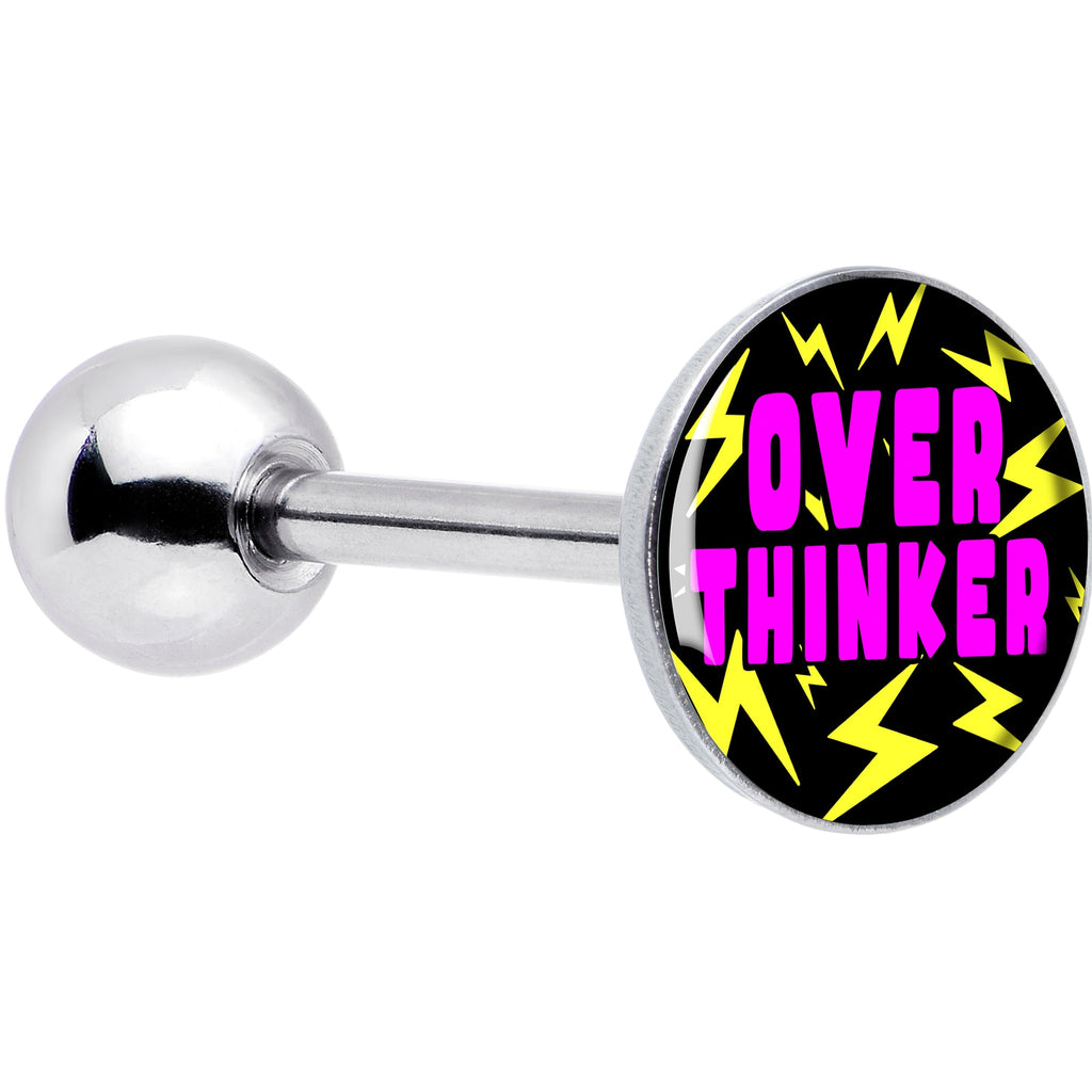 BodyCandy Over Thinker Impact Barbell Tongue Ring by Onyx O — main product shot
