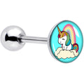 BodyCandy Rainbow Unicorn Barbell Tongue Ring by Onyx O — main product shot