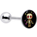 BodyCandy Voodoo Doll Barbell Tongue Ring by Onyx O — main product shot