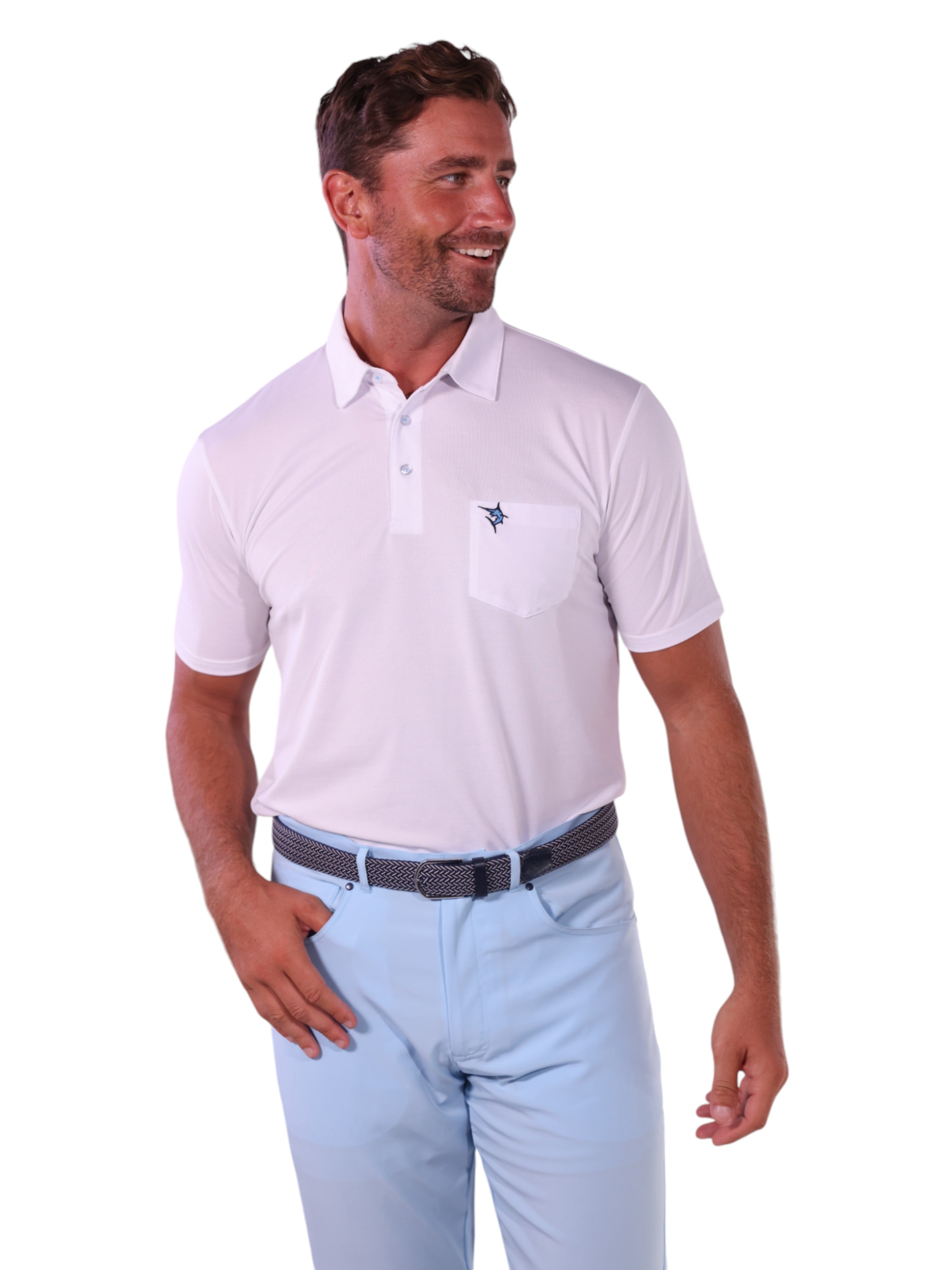 White Water Life Charleston Polo — lifestyle context