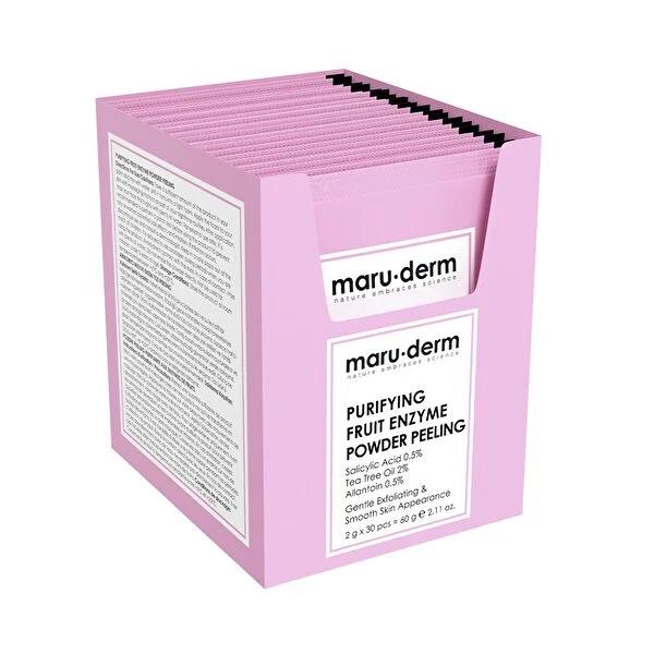 Maruderm Exfoliating Powder Peel 60g - Gentle Salicylic Acid Formula | Skin Care