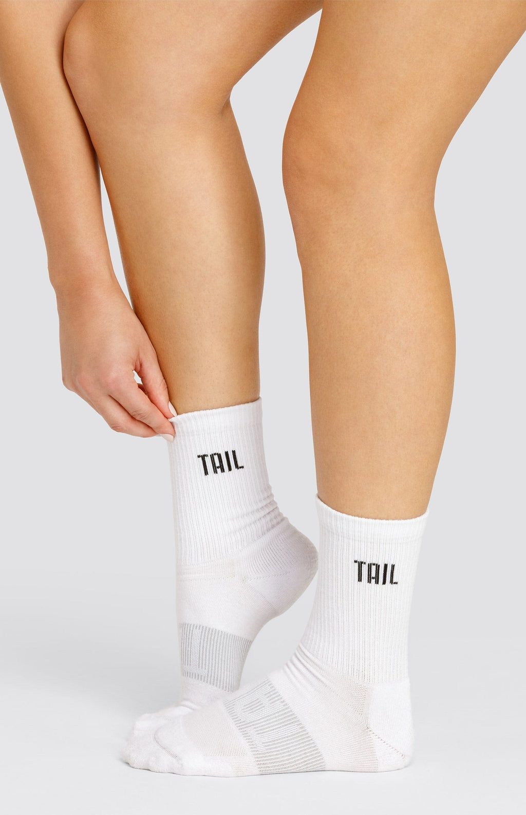 Scottie Crew Socks - Onyx Black Logo