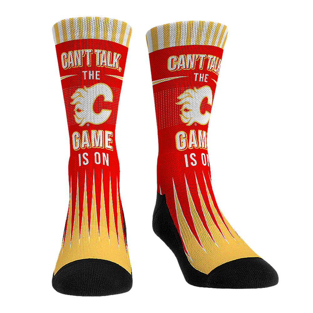 Rock 'Em Socks Rock 'Em Socks Calgary Flames - Can't Talk — main product shot
