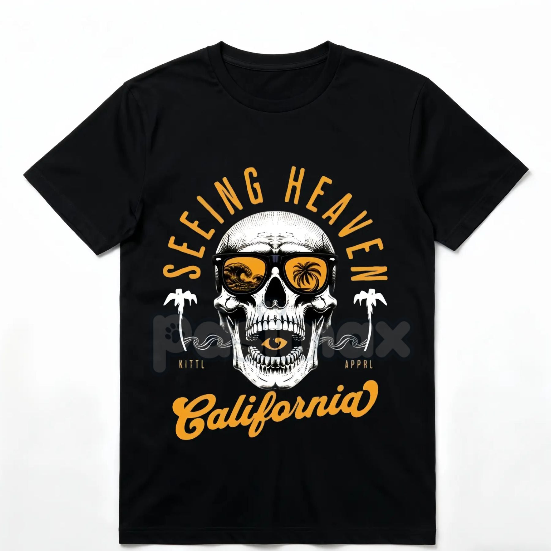 Pasimax California Skull Graphic Tee — main product shot