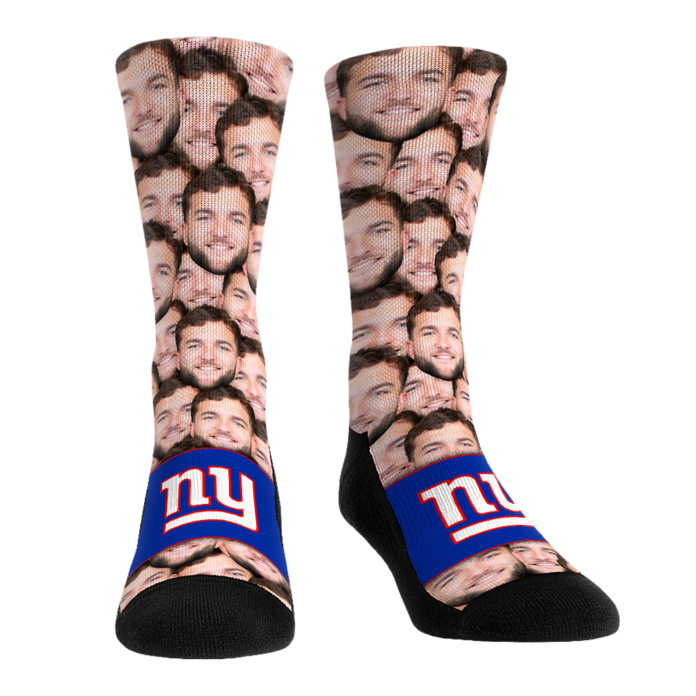 Rock 'Em Socks Rock 'Em Socks Cam Skattebo - New York Giants  - Face Repeat — main product shot