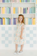 Mila & Rose ® Campus Cutie Flutter Sleeve Twirl Dress — main product shot