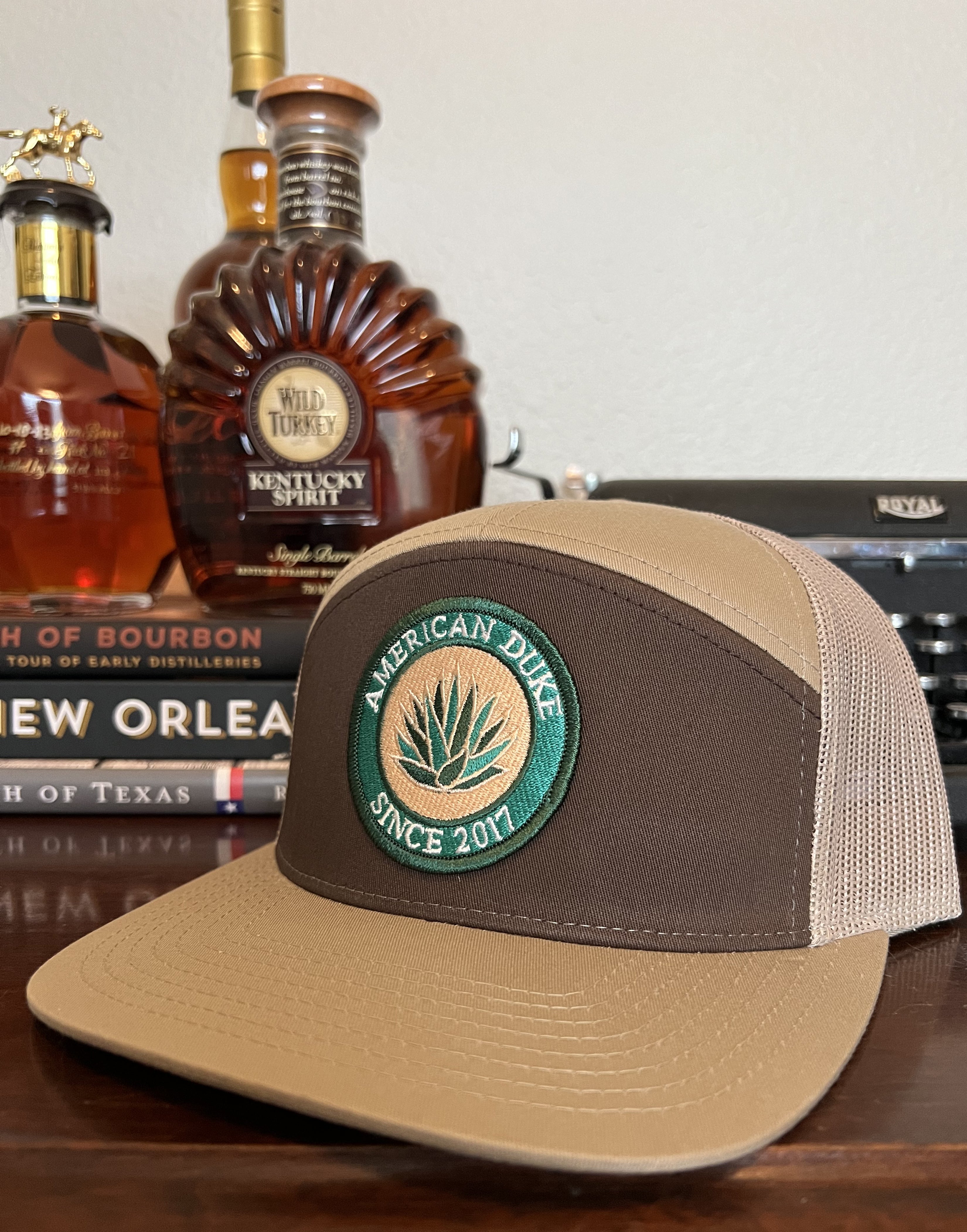 American Duke Apparel Company The Agave Cap - Tan & Brown — main product shot