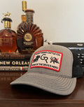 American Duke Apparel Company Ghost Rider Cattle Co. - Grey & Black — main product shot