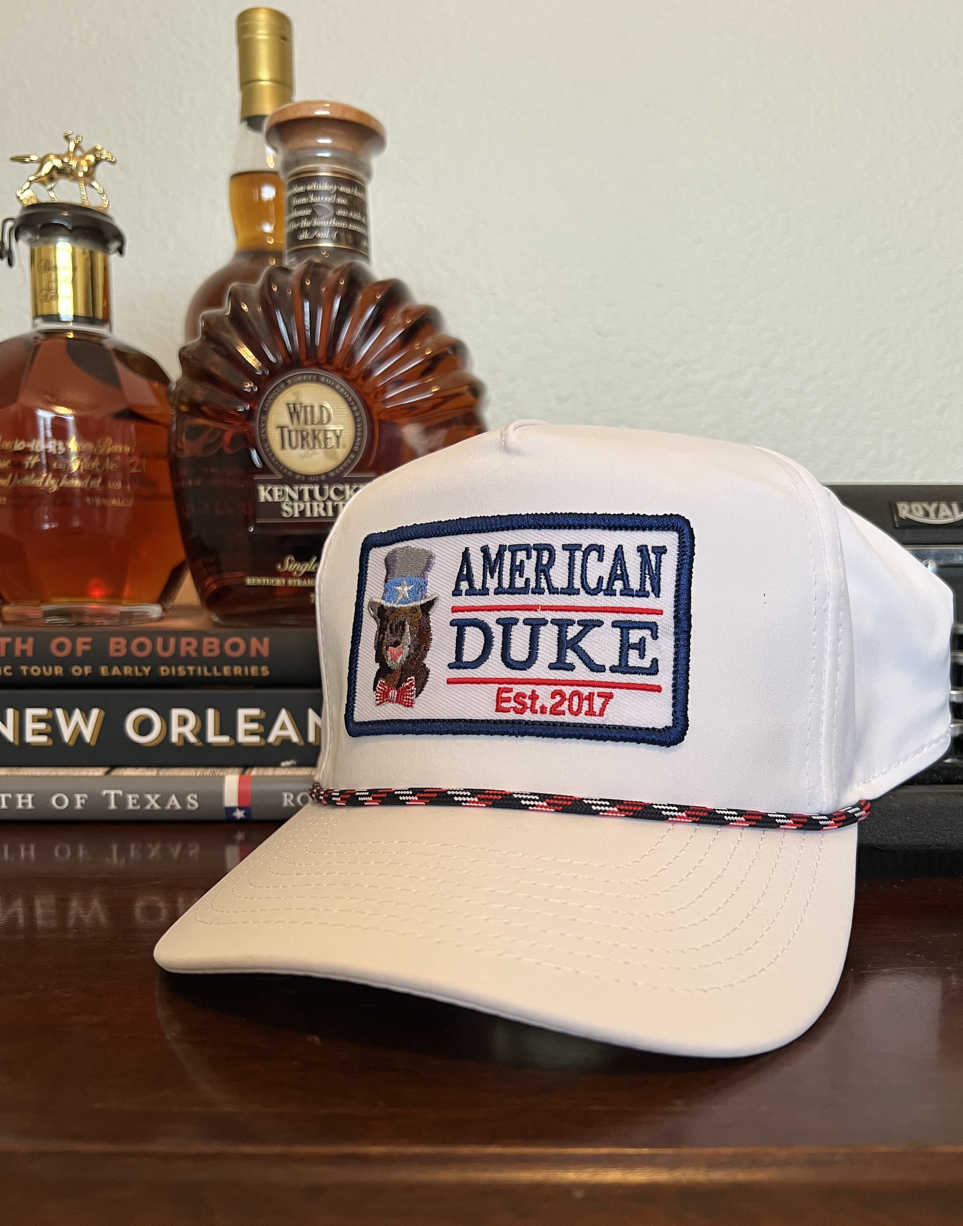 American Duke Apparel Company Uncle Duke Cap - White Rope — main product shot