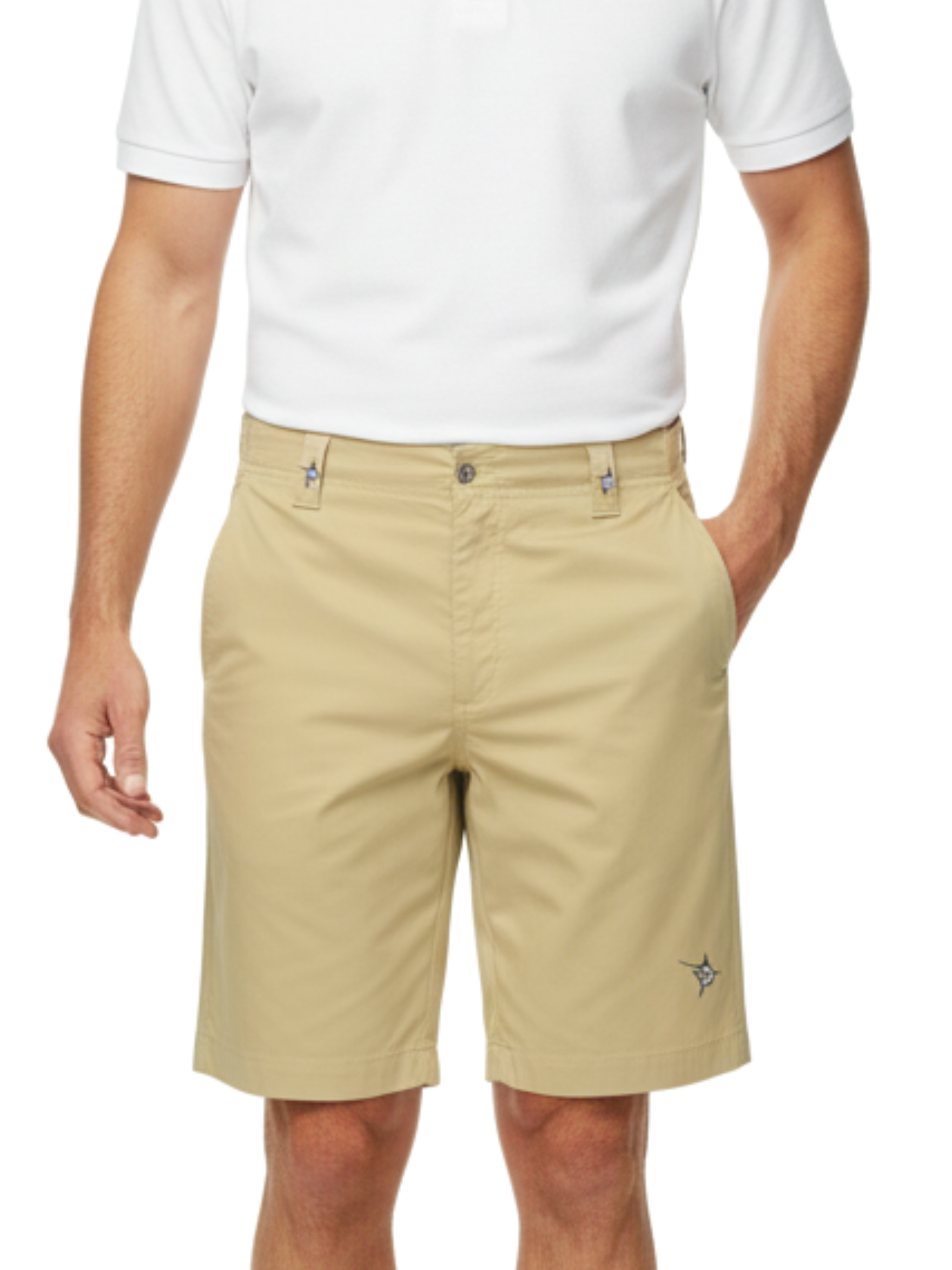 White Water Life Captain Shorts — main product shot