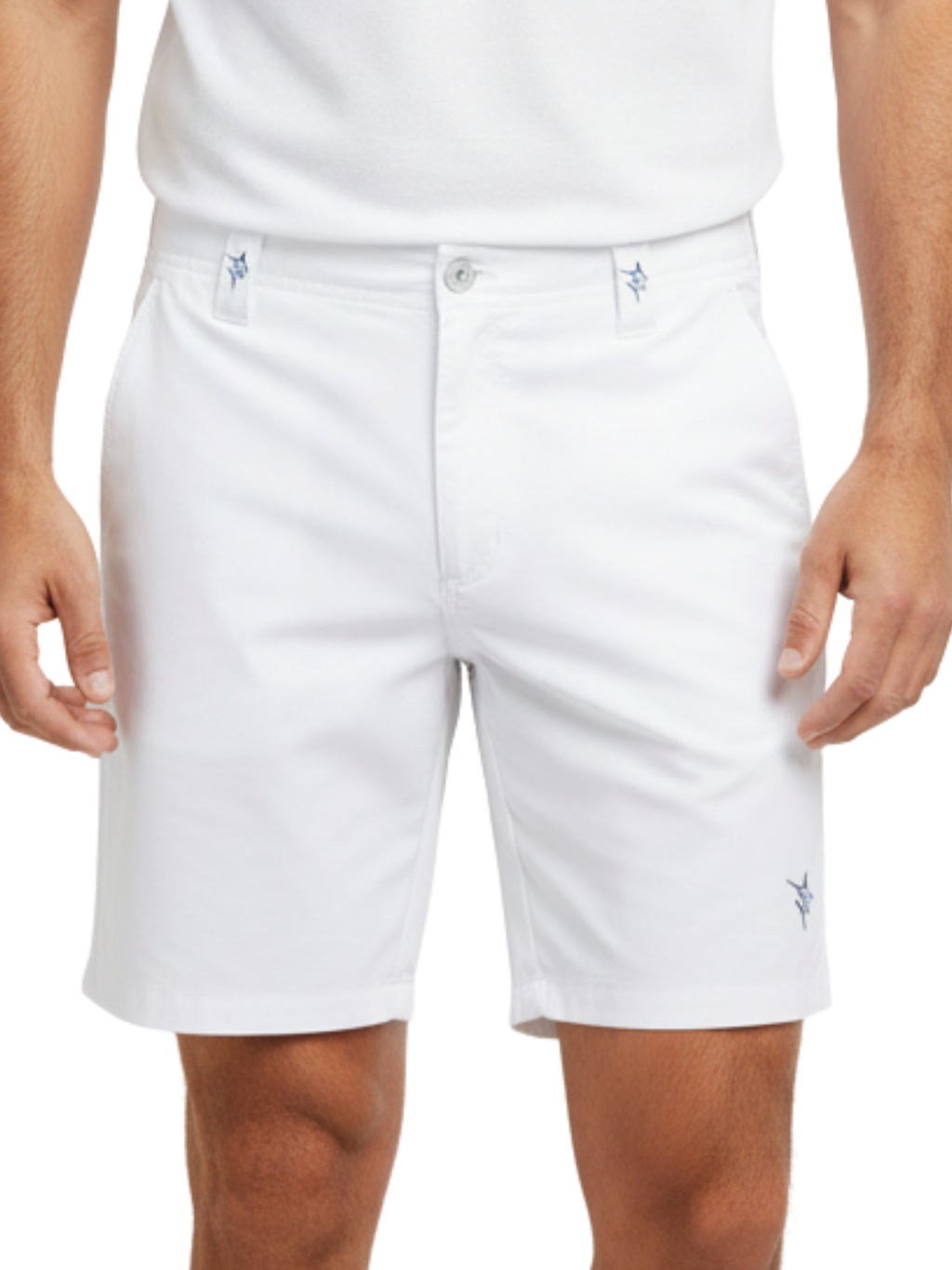 White Water Life Captain Shorts — construction detail