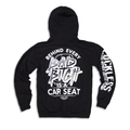 Luckless Outfitters Behind Every Bad B*tch Is A Car Seat Hoodie — main product shot