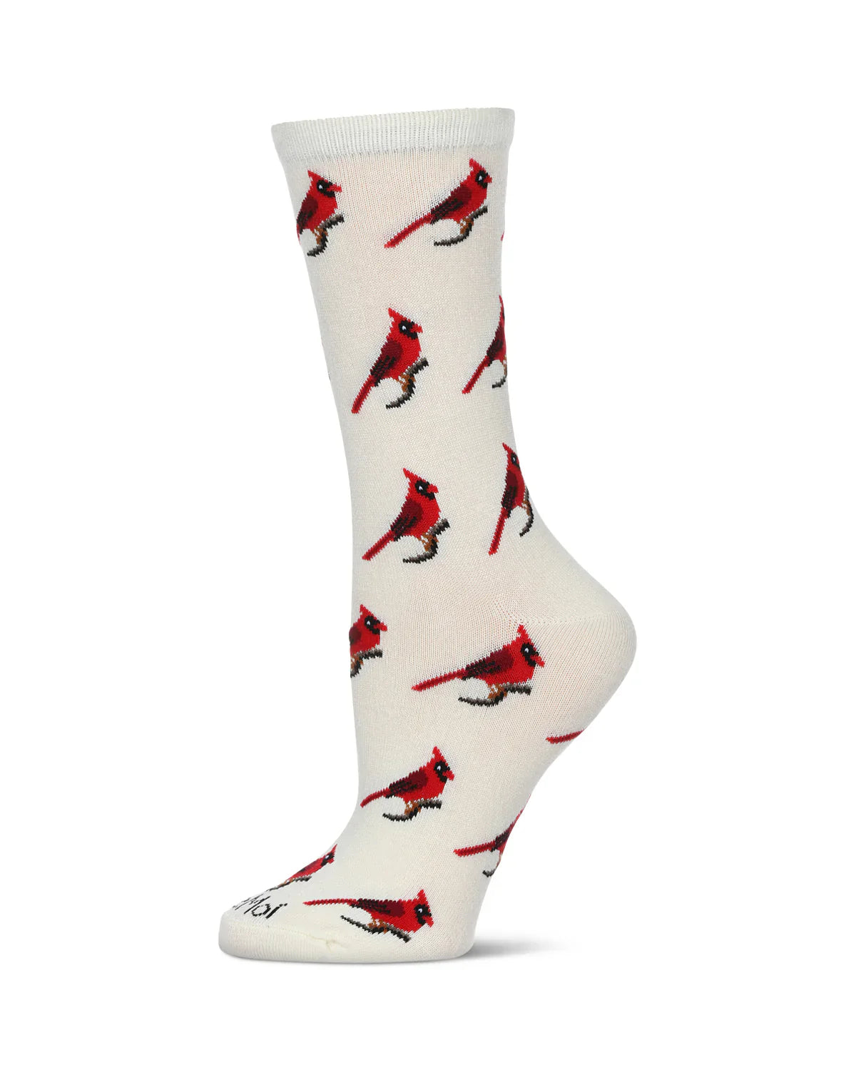 KADOU BOUTIQUE Cardinal Bamboo Crew Socks — main product shot