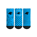 Rock 'Em Socks Rock 'Em Socks Carolina Panthers - Number 1 Fan 3-Pack (Toddler) — main product shot