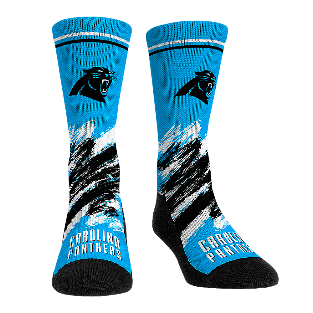 Rock 'Em Socks Rock 'Em Socks Carolina Panthers - Throwback Paint — main product shot