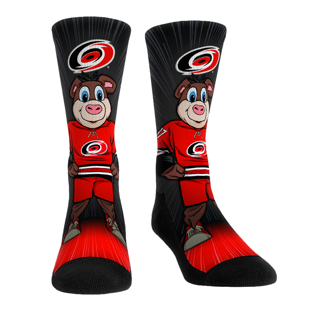 Rock 'Em Socks Rock 'Em Socks Carolina Hurricanes - Mascot Pump Up! — main product shot