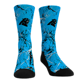 Rock 'Em Socks Carolina Panthers - Cracked Marble