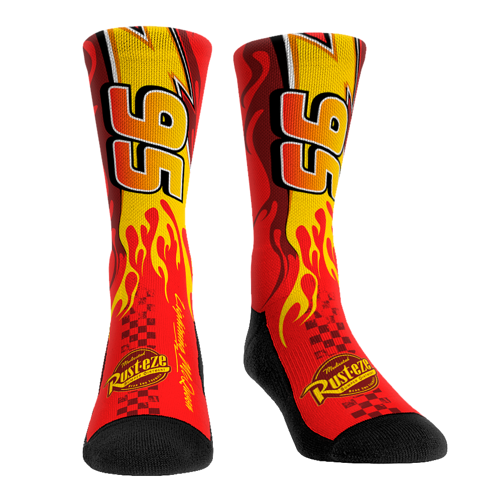 Rock 'Em Socks Rock 'Em Socks Lightning McQueen - Kachow! — main product shot