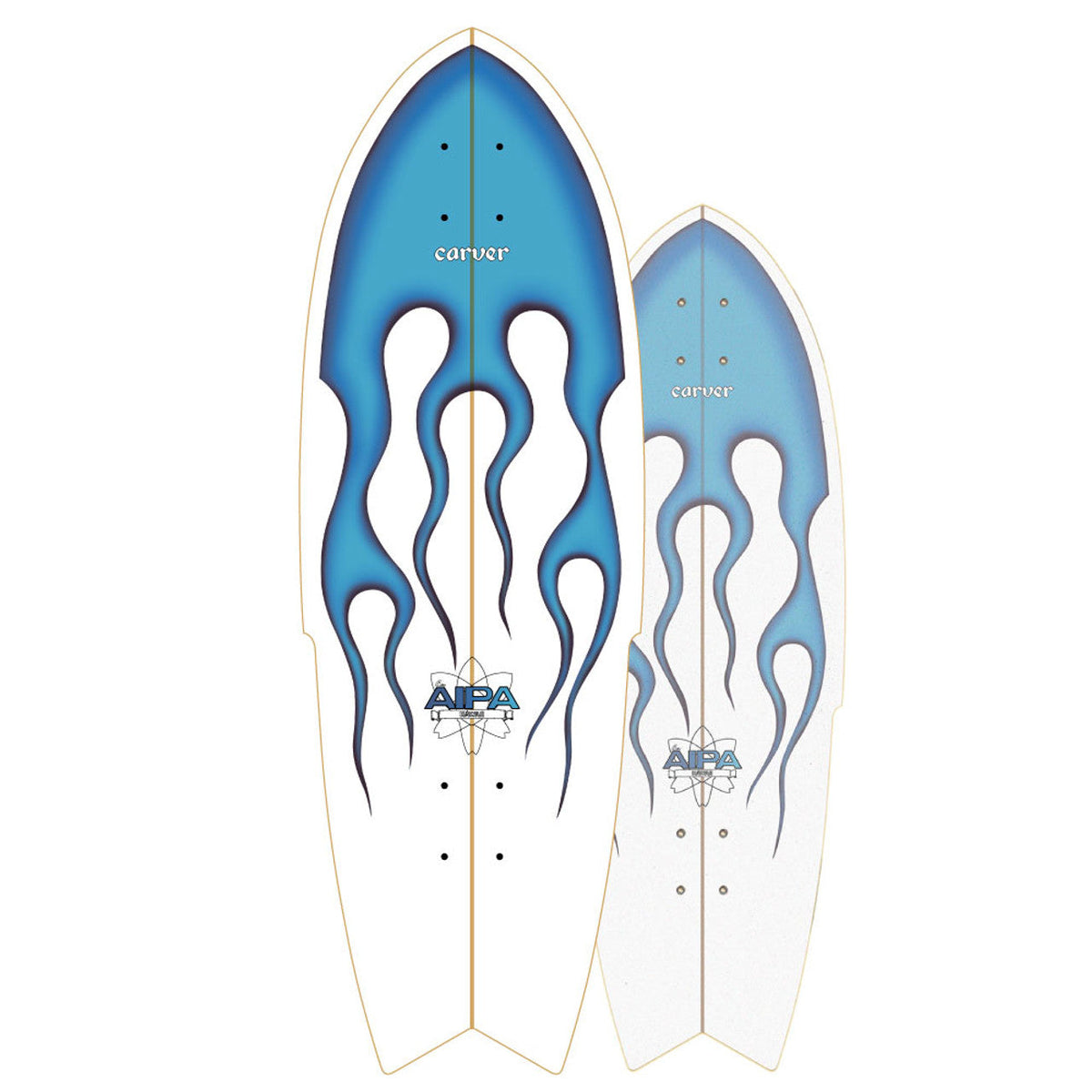 Carver Aipa ″Sting″ Surfskate Deck With Sugarcoat (V1) - 30.75" by Skates USA