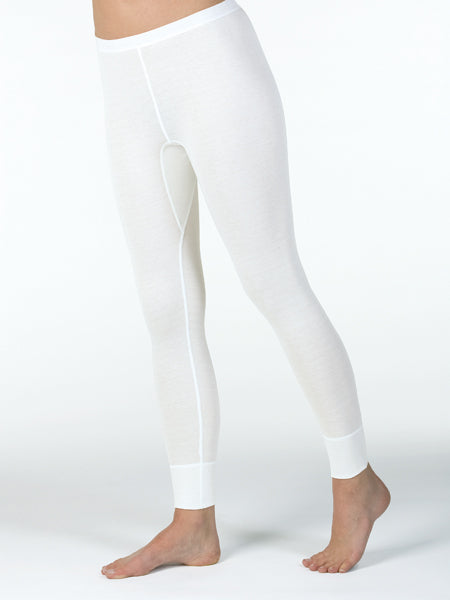 Silverlyne Cashmere and Silk | Base layer pants (Women's) — detail close-up