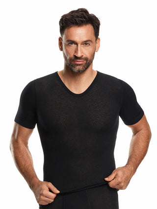 Cashmere and Silk | Short sleeve base layer shirt (Men's)