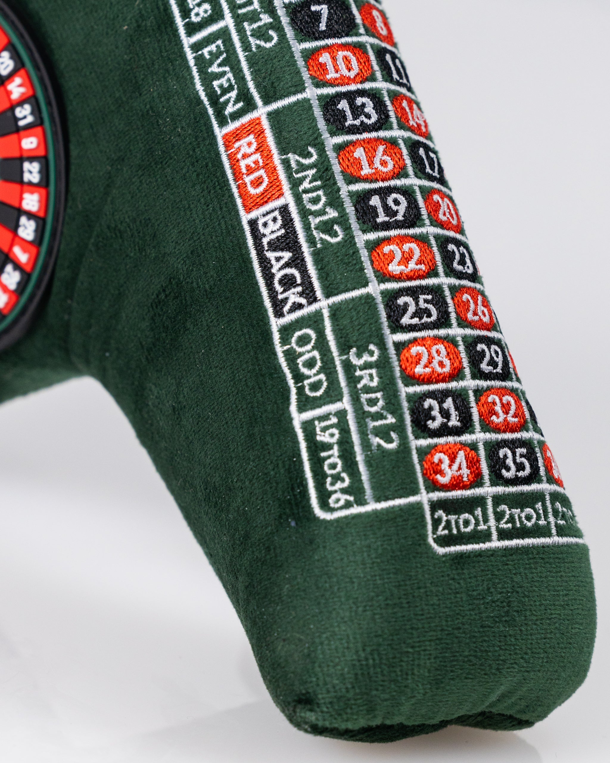 Roulette - Blade Putter Cover – Pins and Aces, view 10