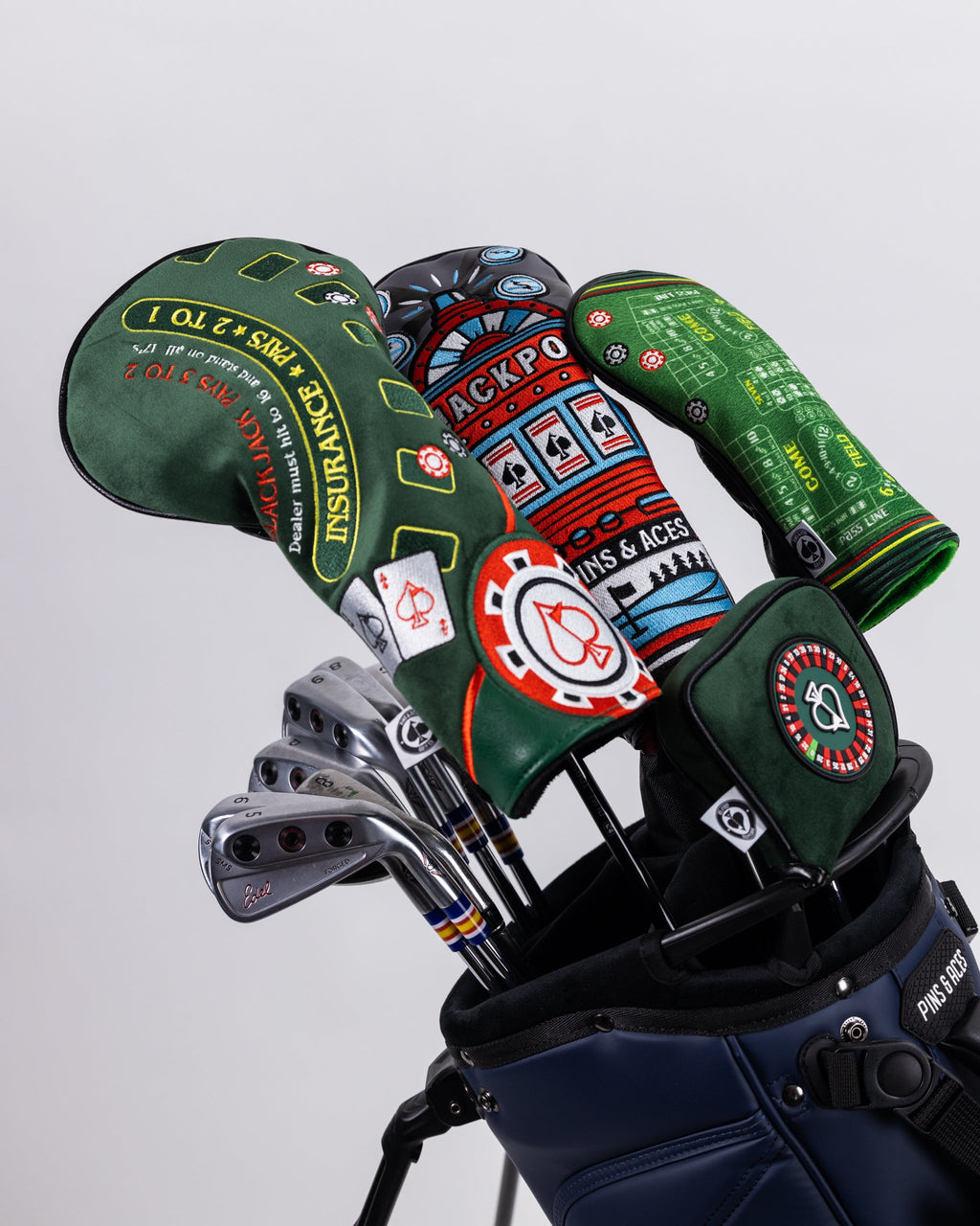 Roulette - Mallet Putter Cover – Pins and Aces, view 11