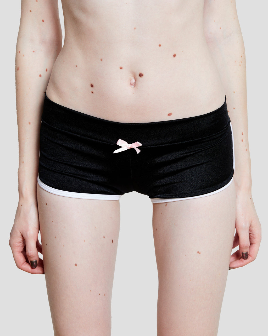 Cats n Scribbles Flirty Purrfect Booty Shorts — main product shot