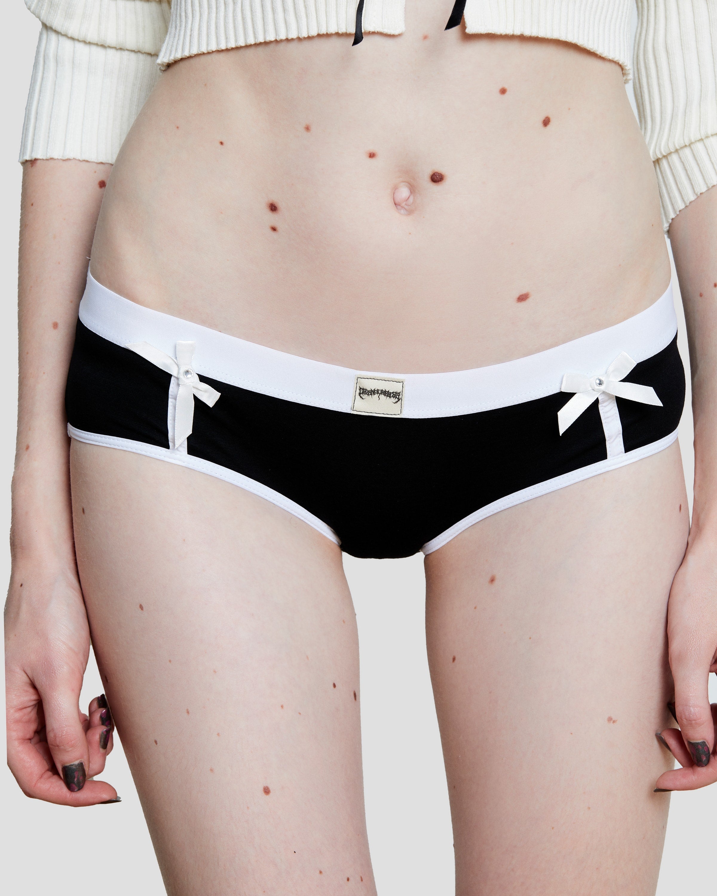 Cats n Scribbles Kitty Girl Boyshort — main product shot
