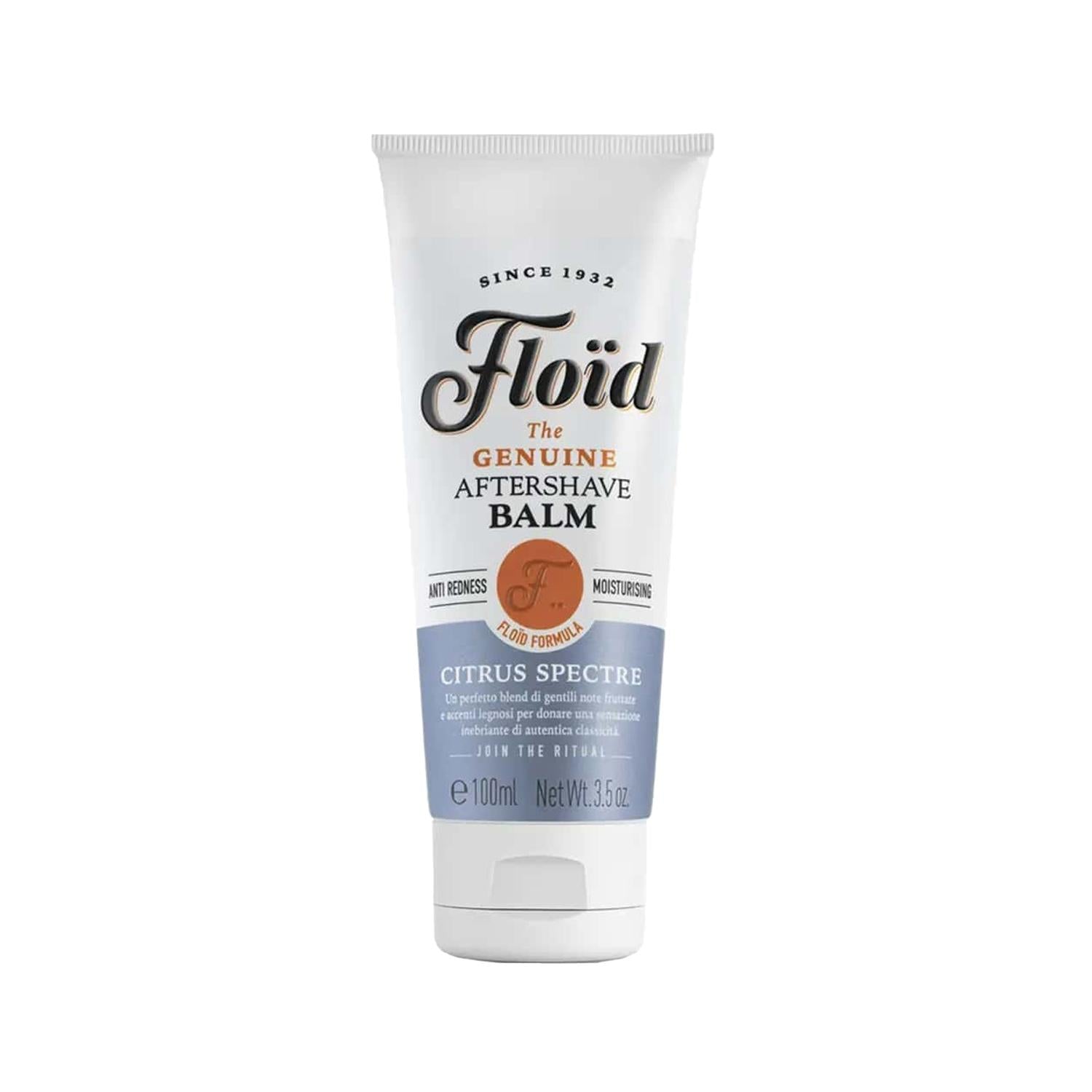 Floid Citrus Spectre After Shave Balm - Soothes & Moisturizes Skin, Citrus Scent, 3.38 fl oz