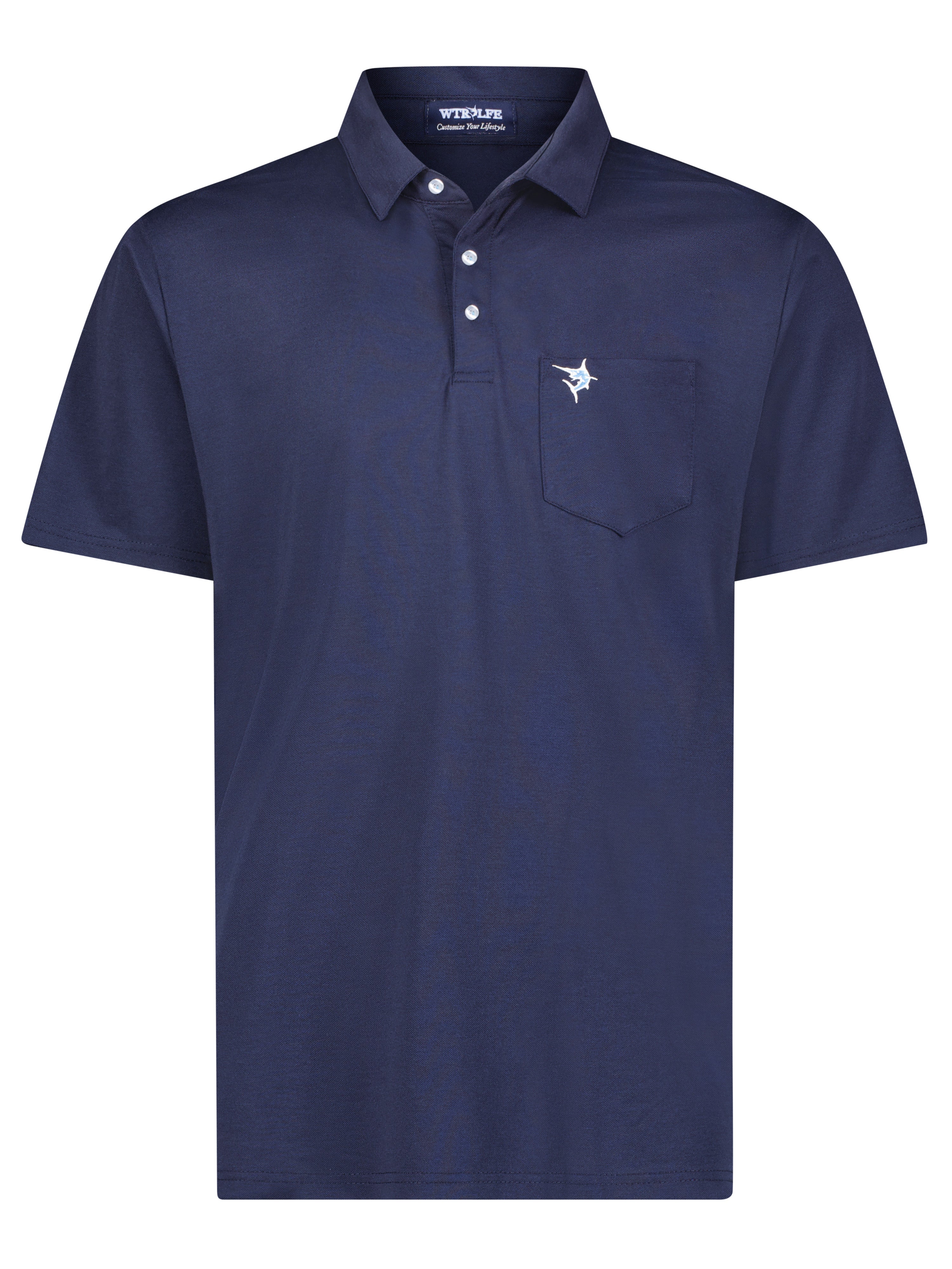 White Water Life Charleston Polo — lifestyle worn / used context