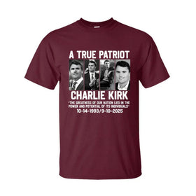 Charlie Kirk Patriotic T-Shirt