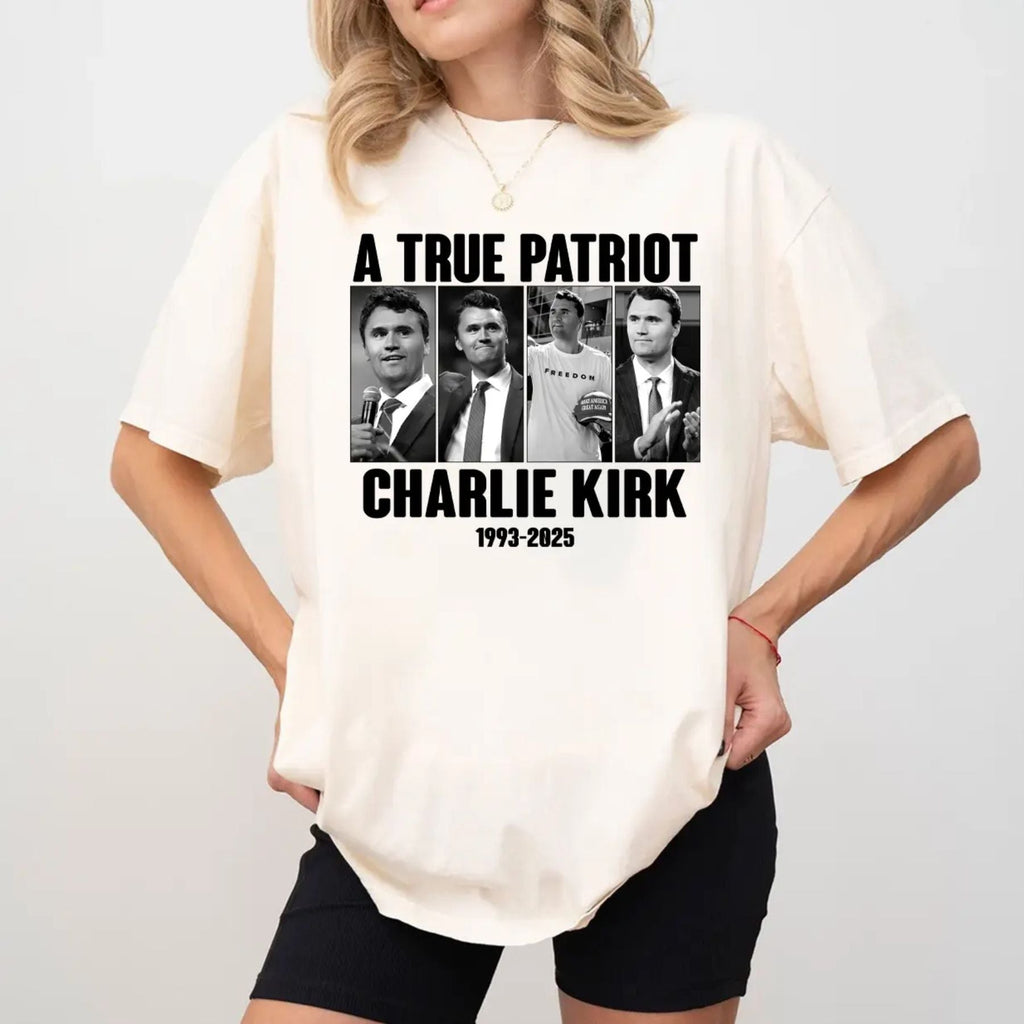 Pasimax Charlie Kirk Unisex T-Shirt — main product shot