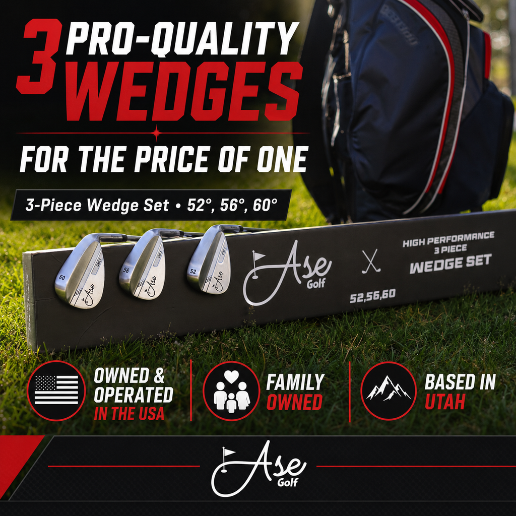 Ase 3-Piece Wedge Set – Ase Golf, view 10