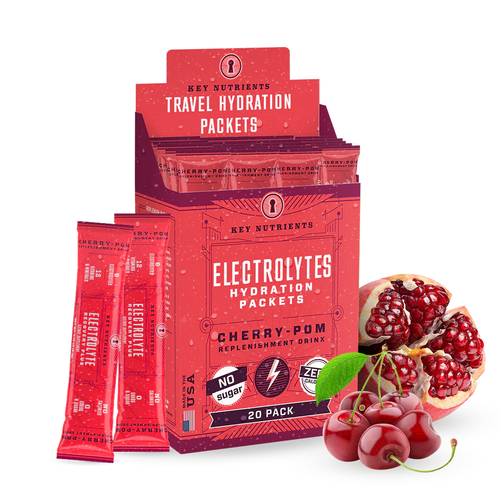 Key Nutrients Electrolyte Recovery Plus Powder (Sugar-Free) — side view