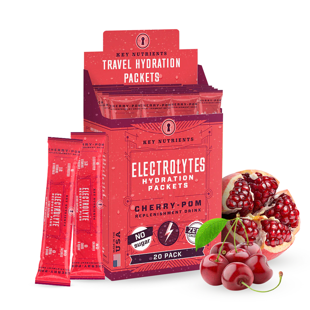 Key Nutrients Electrolyte Recovery Plus Powder (Sugar-Free) — side view