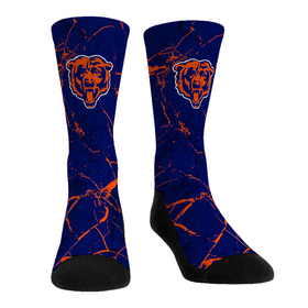 Rock 'Em Socks Chicago Bears - Cracked Marble