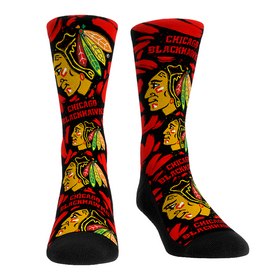 Rock 'Em Socks Chicago Blackhawks - Logo Paint